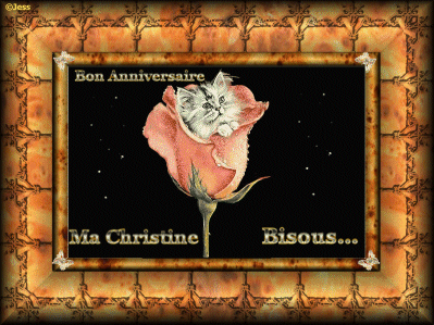 Joyeux anniversaire Christine